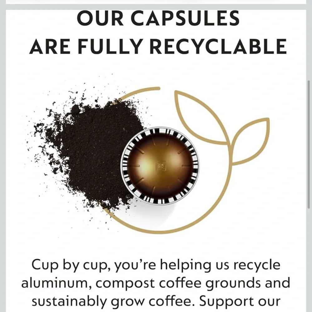 Nespresso Capsules Vertuo, Double Espresso Scuro, Dark Roast 30 Count - Picture 4 of 6